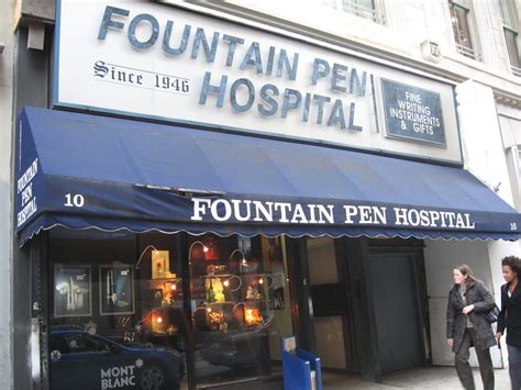 New york fountain pen hospital - Nov 9, 2018 · A four generation tradition since its founding in 1946, Fountain Pen Hospital's philosophy has been straightforward: prompt & friendly service, expert knowledge, our personal guarantee, great prices. This winning combination, together with our staff's 150 years aggregate pen experience has made us the fastest growing pen specialists in the world. 